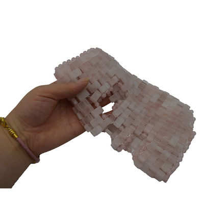 Máscara facial polida Pedra natural de pedra preciosa Jade Máscara de sono Rosa Quartz Olho Anti-envelhecimento Quente ou frio Usando pedra