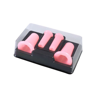 100% de silicone doméstico Cupping Guasha salão de beleza exclusivo multi-color quatro peças conjunto facial Gua Sha Cupping para o cuidado
