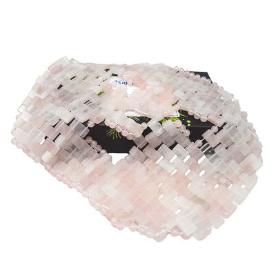 Máscara facial polida Pedra natural de pedra preciosa Jade Máscara de sono Rosa Quartz Olho Anti-envelhecimento Quente ou frio Usando pedra