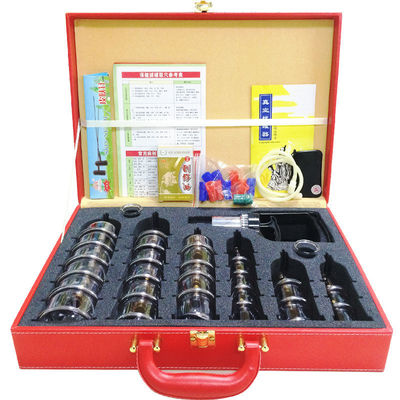Ferramentas de massagem Vaso de vácuo Cupping Set chinês Aspirado Pressão negativa Cupping Terapia para dor muscular celulite