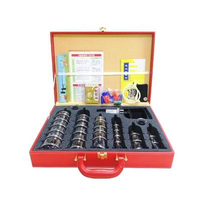 Ferramentas de massagem Vaso de vácuo Cupping Set chinês Aspirado Pressão negativa Cupping Terapia para dor muscular celulite