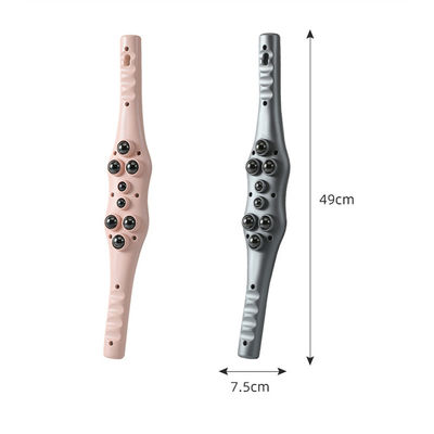 Massagista corporal de contas magnéticas Manual Meridian Massage Brush para emagrecimento e beleza