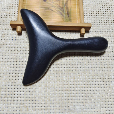 Massagista corporal certificado ISO9001 Natural Bian Stone Gua Sha Scraping Board para massagem nas costas e escova de meridianos