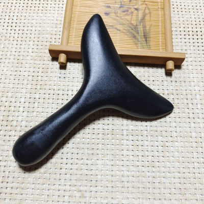 Massagista corporal certificado ISO9001 Natural Bian Stone Gua Sha Scraping Board para massagem nas costas e escova de meridianos