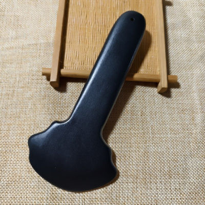 Fonte de alimentação Plug-in Bian Stone Gua Sha Scraping Board para massagem nas costas e drenagem linfática Corpo Meridiano Pincel Incluído