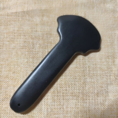 Fonte de alimentação Plug-in Bian Stone Gua Sha Scraping Board para massagem nas costas e drenagem linfática Corpo Meridiano Pincel Incluído