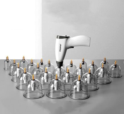 Conjunto de 24 peças Elétrico Guasha Cupping Massager de Sucção para Massagem Muscular do Corpo Meridiano Tratamento Relax Tool