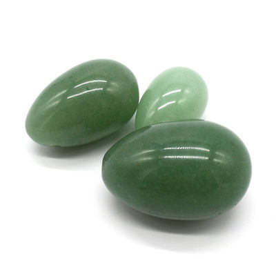 Obtenha um piso pélvico mais forte com o Exercício de Kegel de Ovos Yoni de Jade Verde Esculpido