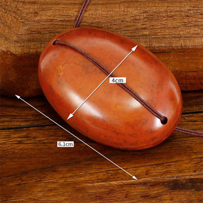 Máscara de Olho Natural de Pedra Bian Vermelha para Massagem de Corpo Inteiro Pedra de Energia Quente e Frio Compressa Ferramenta de Alivio da Fadiga Ocular