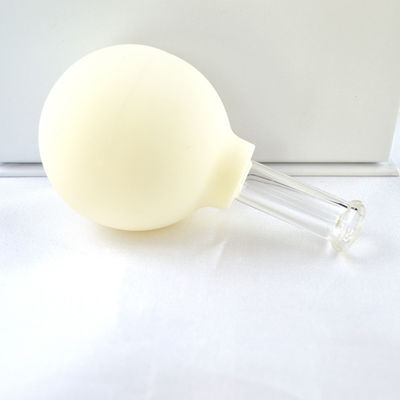 2023 chegadas 2 peças de vidro silicone Cupping Set Massagem vácuo Sucção Cupping Cups para o rosto por borracha e martelo de massagem