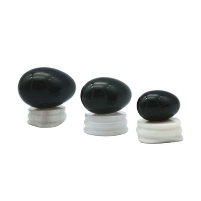 Certificado Nefrite Verde Jade Yoni ovos para mulheres Kegel Feito em 43 * 30mm Tamanho característica regional