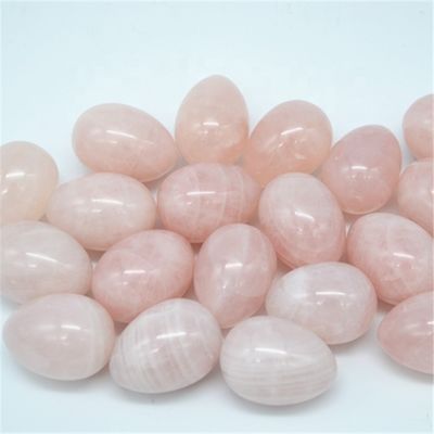 Rose Quartz Yoni ovos para mulheres PC treinamento muscular e exercício de Kegel