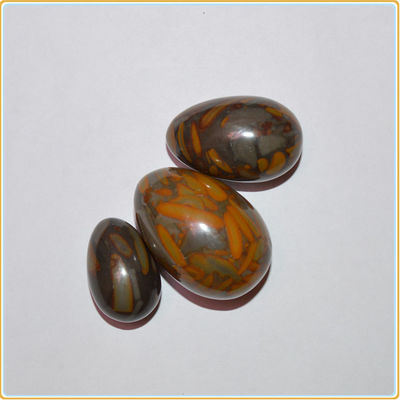 Ovos Yoni de Jade de Pedra Nuwa Tradicional e Natural Lustrada para Cuidados de Saúde OEM ODM e Técnico