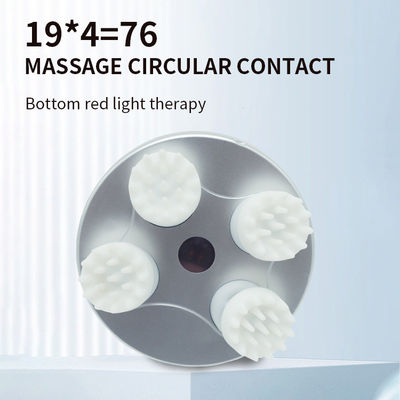 Massagista de Cabeça Cerâmica 2024 Mini Massagista Sem Fio Totalmente Automático Meridianos Cuidados de Saúde Escova de Cabelos Massagem de Cabeça Ferramenta de Relaxamento
