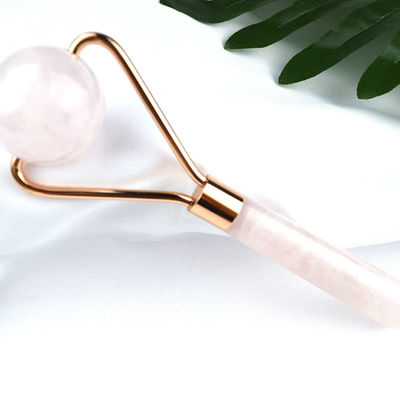 Guasha 100% cristal natural Gua Sha massagista para ferramenta de beleza rosa Massagem facial de cristal rosa