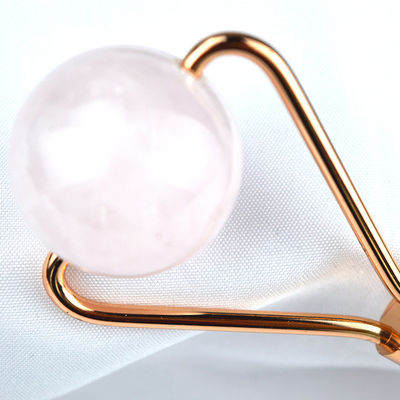 Guasha 100% cristal natural Gua Sha massagista para ferramenta de beleza rosa Massagem facial de cristal rosa