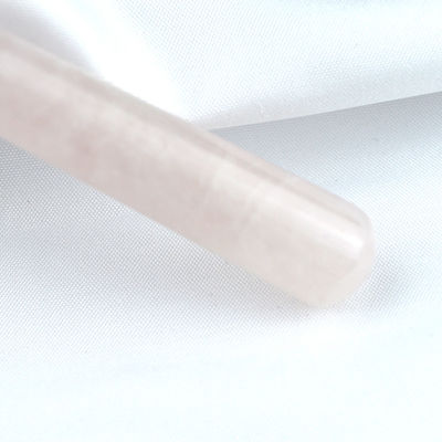 Guasha 100% cristal natural Gua Sha massagista para ferramenta de beleza rosa Massagem facial de cristal rosa