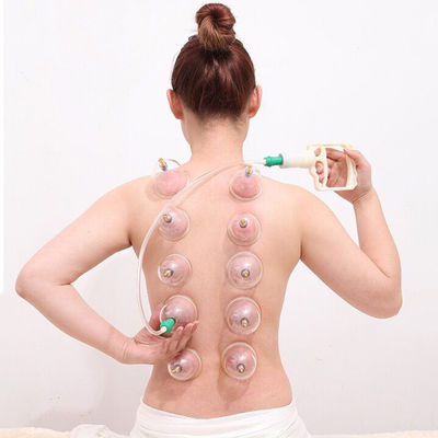 18 peças chinês corpo Cupping Jar Kit para sucção Cupping Massagem terapia médica Massagem Cupping conjuntos