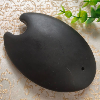 Pedra de energia de massagem quente Pedra Bian Gua Sha Ferramenta 12 * 8.5 * 2.5cm Dimensões Terapia de aquecimento do corpo inteiro