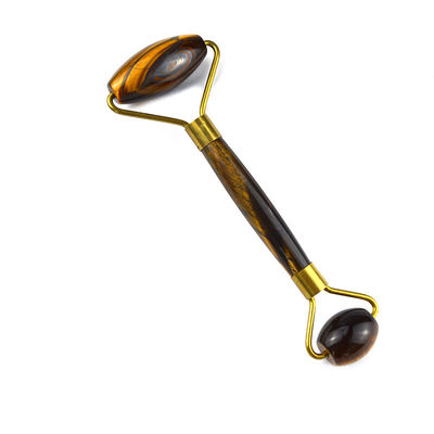 100% Massas Faciais Naturais Guasha Ferramenta de Massagem de Olho Apertado Jade Gua Sha Roller Para o Rosto para Apertar a Área dos Olhos