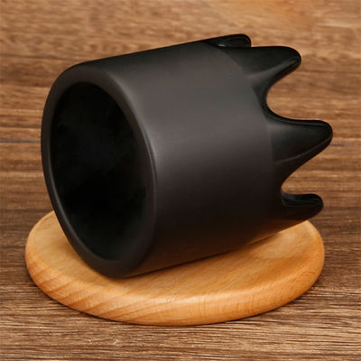 6*6*6.1cm Pedra Bian Negra Natural Gua Sha Escrava Massagista Pedra de Jade Guasha Peite Capilar Peite Cabeça Massagem Meridiano Peite de dragagem