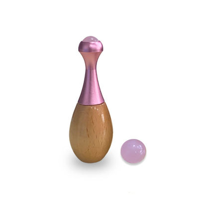 Rodas de massagem facial Gua Sha e ferramentas de cuidados oculares para promover a absorção de creme ocular