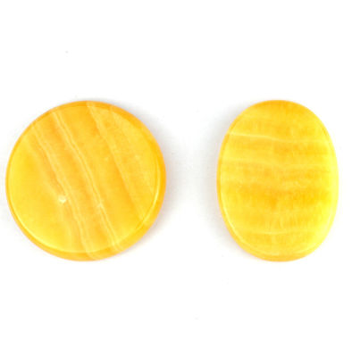 Pedra de energia de massagem de spa em 8 * 8cm Tamanho com todos os tipos de materiais de cristal OEM / ODM aceito