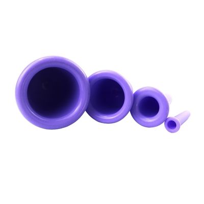 Equipamento de massagem corporal Copo de sucção de silicone Série de quatro conjuntos para Facial Guasha remoção de rugas Cuidados com a pele Copo de terapia de beleza Spa