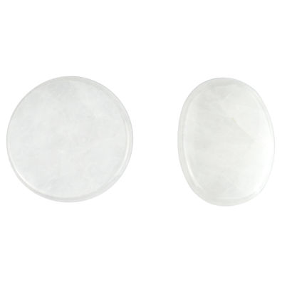 Pedra de energia de massagem de spa em 8 * 8cm Tamanho com todos os tipos de materiais de cristal OEM / ODM aceito