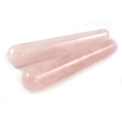 Rose Quartz Dildo Massage Wand Massage Sexual Wand Mulheres Yoni Wand