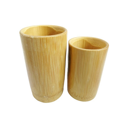 Conjunto de Cupping de Bambu Marrom para Massagem de Liberação Miofascial e Alivio da Tensão
