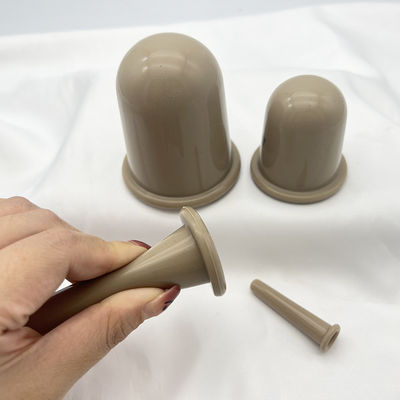 OEM/ODM aceito 4 Pcs Silicone Cupping Set para Facial Cupping Therapy Vacuum Massage Cups