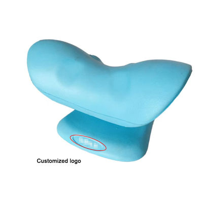 Ferramenta multifuncional de massagem do pescoço almofada cervical em forma de C com gravidade pressão dos dedos e tração do ombro