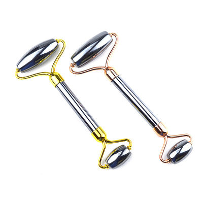 Logotipo personalizado DisponívelTerahertz Facial Roller Gua Sha Massager Para Rosto Pescoço Olho Guasha Massagem Produtos de beleza Ferramentas