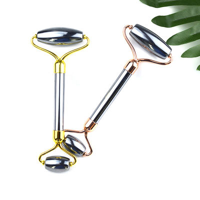 2024 Terahertz Jade Roller Massager Guasha Face Neck Eye Massage Gua Sha Pele Roxa Ferramentas de beleza para massagem muscular