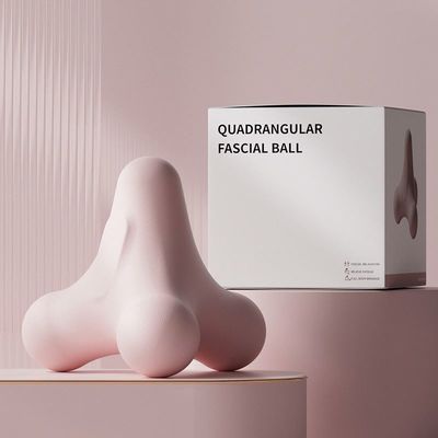 TPE Four Corner Sole Massager Fascia Relaxation Massage Ball para relaxamento muscular e função Gua Sha