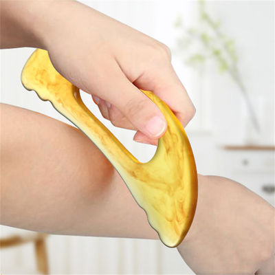 Body Gua Sha Trigger Point Massage Tool para drenagem linfática de resina e dragagem de meridianos Fisioterapia OEM / ODM