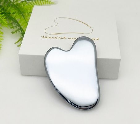 Pedra Terahertz Gua Sha Ferramentas Faciais para Massagem Facial e Cura 100% Natural Autêntico