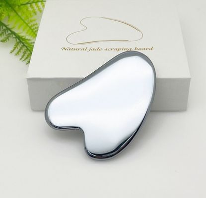 Pedra Terahertz Gua Sha Ferramentas Faciais para Massagem Facial e Cura 100% Natural Autêntico