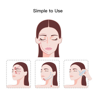 4pcs Design Transparente Kit de Cupping Facial de silicone para vácuo Terapia de silicone Massagista corpo Cupping Set melhorar o corpo
