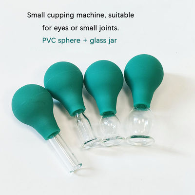 Taças de massagem facial de vácuo de PVC personalizáveis para drenagem linfática e redução da celulite