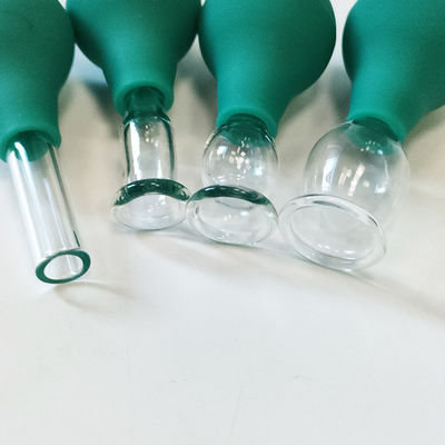 Taças de massagem facial de vácuo de PVC personalizáveis para drenagem linfática e redução da celulite
