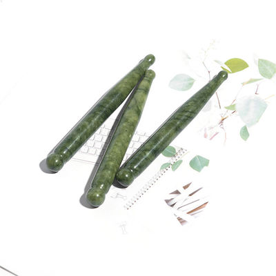 110*12mm Xiuyan Jade Gua Sha Stick A melhor massagem facial e drenagem linfática ferramenta