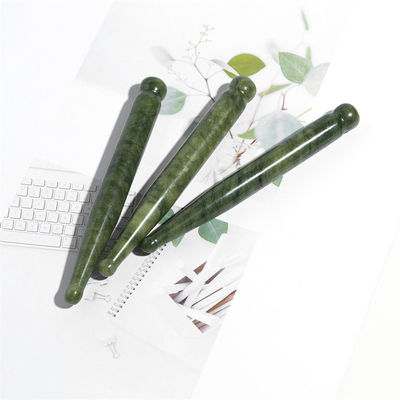 110*12mm Xiuyan Jade Gua Sha Stick A melhor massagem facial e drenagem linfática ferramenta