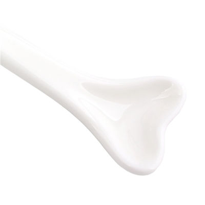 Tabela de cerâmica facial Gua Sha para massagem corporal e cuidados com a pele dos olhos Meridian Dredging Massage Stick