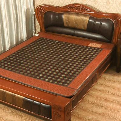 Matelas de massagem de jade natural portáteis para infravermelho e anião Jade Mat personalizado pedra de turmalina
