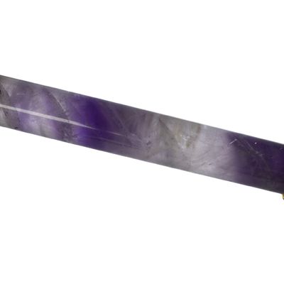 Amethyst Facial Roller Guasha 100% Massageiro de Jade Natural para Massagem Facial e Ferramentas de Cuidados da Pele