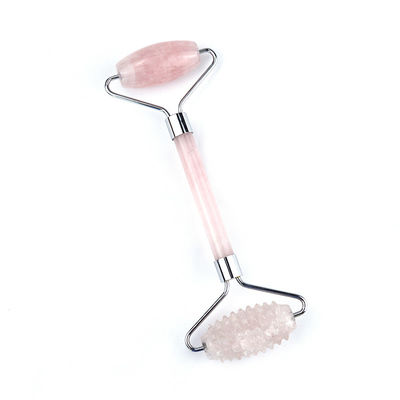 Rose Quartz Facial Guasha Massage Roller Face Gua Sha Beauty Lift Massager Ferramentas para emagrecimento e benefícios anti-envelhecimento
