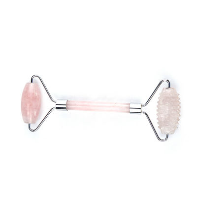Rose Quartz Facial Guasha Massage Roller Face Gua Sha Beauty Lift Massager Ferramentas para emagrecimento e benefícios anti-envelhecimento