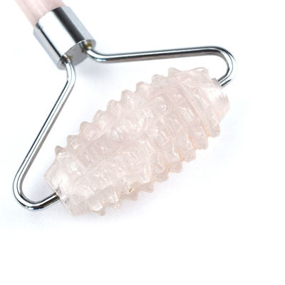 Rose Quartz Facial Guasha Massage Roller Face Gua Sha Beauty Lift Massager Ferramentas para emagrecimento e benefícios anti-envelhecimento